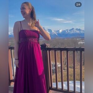 Magenta Formal Dress